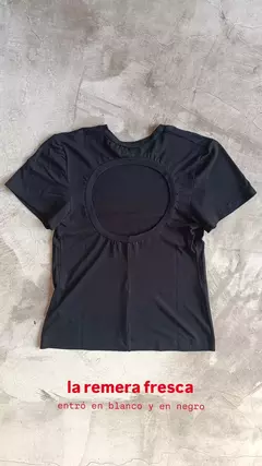 Remera fresca negra - la garde