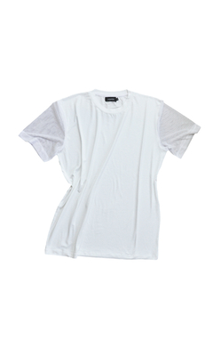 remera reflejo blanca