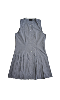 vestido corto tableado A PEDIDO - comprar online