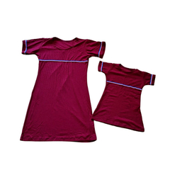 Kit Vestido Mãe e filha listrada - Kimimo Kids