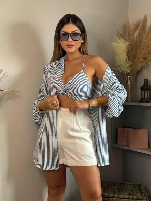 TOP COM CAMISA - comprar online