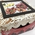 Caixa Porta Batons Floral Vermelho - comprar online