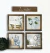 Kit 4 Quadros Decorativos Lavabo Banheiro Toalete Com Placa