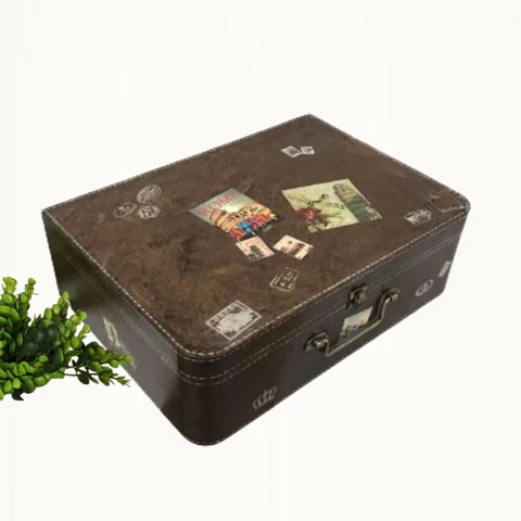 Mala Baú Maleta Decorativa Caixa Travel Italy Roma G Itália