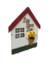 Porta Chaves Casinha com Vasinho Girassol Organiza e Decora - comprar online