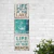 Placa Decorativa Praia Mar Life Is Better At The Beach c 3