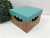 Porta Batons Turquesa Caixa Decorativa Presente - comprar online