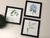 Conjunto Kit 3 Quadros Decorativos Flores Moldura C Vidro - comprar online