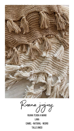 RUANA JUJUY - comprar online