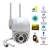 Câmera De Segurança wi-fi externa À Prova D'água full hd icsee ou yoosee gira 360 speed dome - Bivolt - comprar online