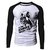 Manga Longa Raglan masculina Star Wars Darth Vader Empire Needs You