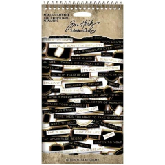 Idea-Ology Spiral Bound Sticker Book Metallic 4.5"X8.5" (134)