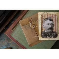 Sizzix Thinlits Diez Vintage Labels  By Tim Holtz 13Pkg