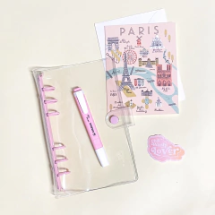 Carpeta cristal A6 Binder transparente