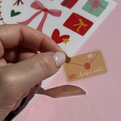 Stickers Navidad base transparente By Pale