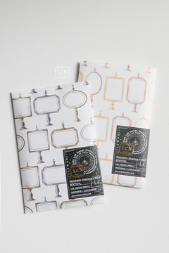 Specimen dislpay mounted rubber stamps by LCN