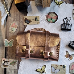 Estuche de cuero Mini Maletín por Via Vee Serie B