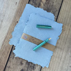 Set de 5 hojas de Papel Artesanal x 5 unid