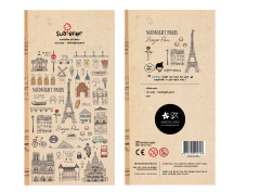 Stickers pvc 10*19 cm Suatelier
