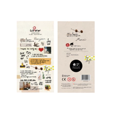 Stickers pvc 10*19 cm Suatelier