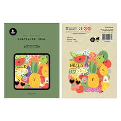 Sticker Overlapping X 4 hojas en internet