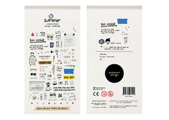 Stickers pvc 10*19 cm Suatelier
