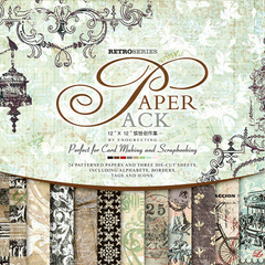 Pad Papel scrapbooking 30x30 Serie B