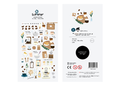 Stickers pvc 10*19 cm Suatelier