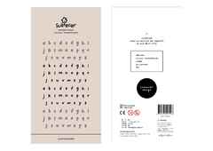 Stickers pvc 10*19 cm Suatelier Serie B