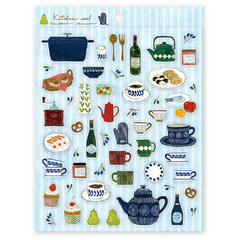 Plancha de stickers PET Hyogensha x Midori Asano