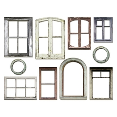 Idea-Ology Baseboard Frames Window 10/Pkg (248)