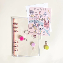 Carpeta cristal A6 Binder transparente