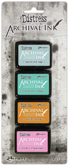 Tim Holtz Distress Archival Mini Ink Kit SERIE A