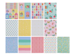 Coleccion Correo Bonito Muy Cucu Papel p/scrap 15x20cm 160grs 24 hjs
