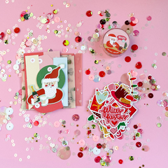 SET DE PAPELERIA NAVIDAD ARGENTINA incl, 1 washi