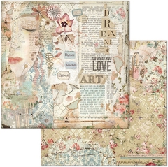 Stamperia Double Sided Paper 8"x8" 10pkg Serie B en internet