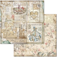 Stamperia Double Sided Paper 8"x8" 10pkg Serie B