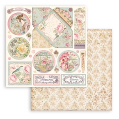 Stamperia Double Sided Paper 8"x8" 10pkg Serie C