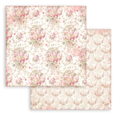 Stamperia Backgrounds double sided Paper Pad 8x8 10pkg Serie A