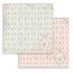 Stamperia Backgrounds double sided Paper Pad 8x8 10pkg Serie A