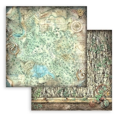 Imagen de Stamperia Backgrounds double sided Paper Pad 8x8 10pkg Serie B