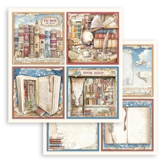 Stamperia Double Sided Paper 8"x8" 10pkg Serie B