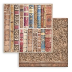 Stamperia Backgrounds double sided Paper Pad 8x8 10pkg Serie B - Casa Washi