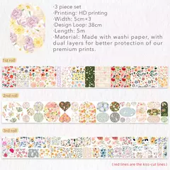 Mini Snippets Washi Tape Sticker Set