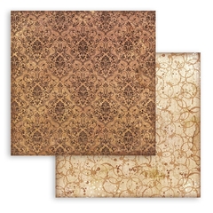 Stamperia Backgrounds double sided Paper Pad 8x8 10pkg Serie B