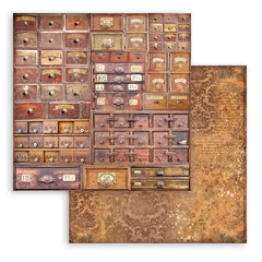 Stamperia Backgrounds double sided Paper Pad 8x8 10pkg Serie B - comprar online