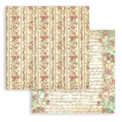 Stamperia Double Sided Paper 8"x8" 10pkg Serie A