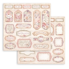 Stamperia Double Sided Paper 8"x8" 10pkg Serie C