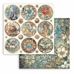 Stamperia Double Sided Paper 8"x8" 10pkg Serie A en internet