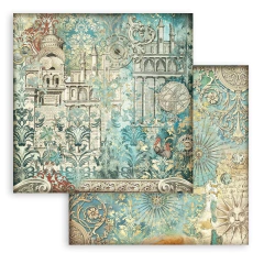 Stamperia Backgrounds double sided Paper Pad 8x8 10pkg